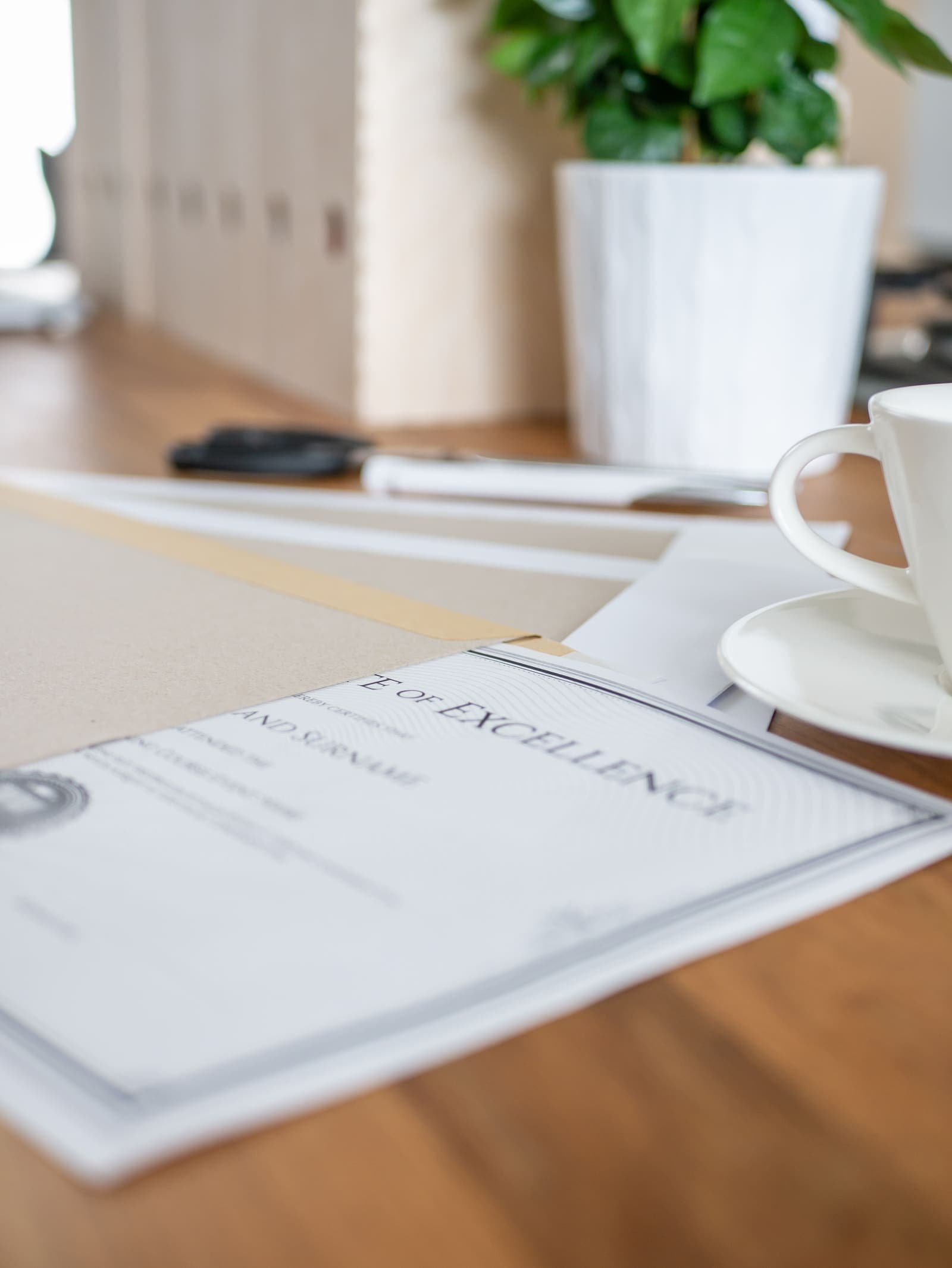 Reviewing and signing a business contract
